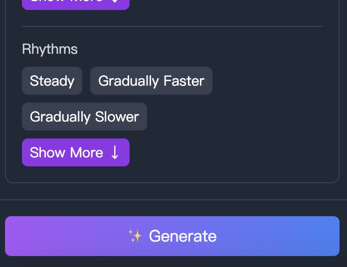 Generate Your Song